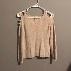 Pink Knit Long Sleeve - Size Small